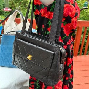 💯CHANEL CAVIAR SKIN LEATHER BAG🔥❤️